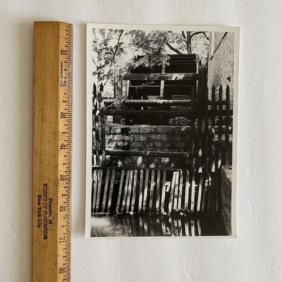 c1970 Original Water Mill Black White Photographs Steven Willhite Set of 2 - Picture 11 of 12